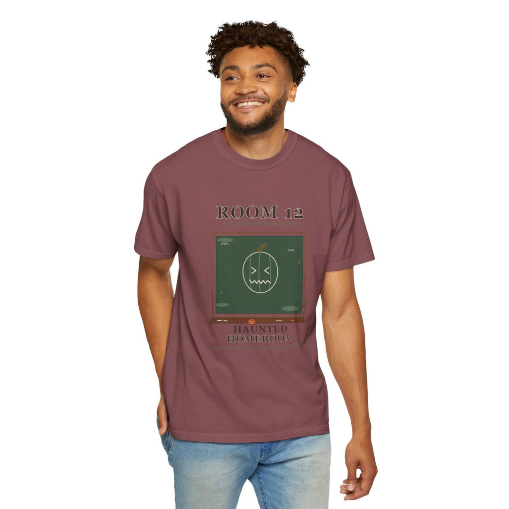 Room 12 Haunted Homeroom Tee - Brick