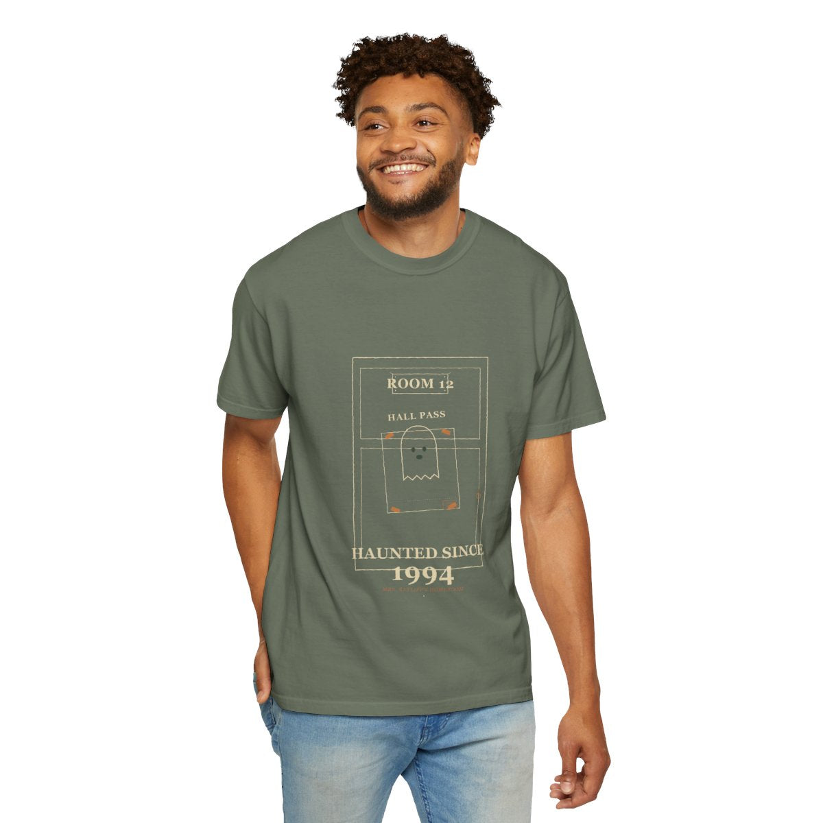 Room 12, Haunted Since 1994 Tee - Moss