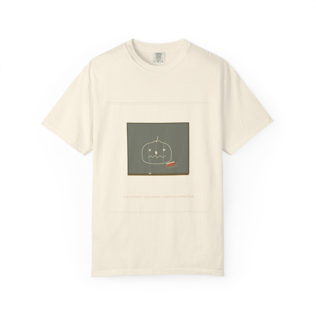 Room 12 Haunts Back Tee flat front in Ivory