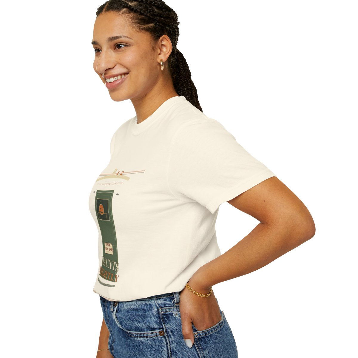 Room 12 Haunts Nightly Tee - Ivory