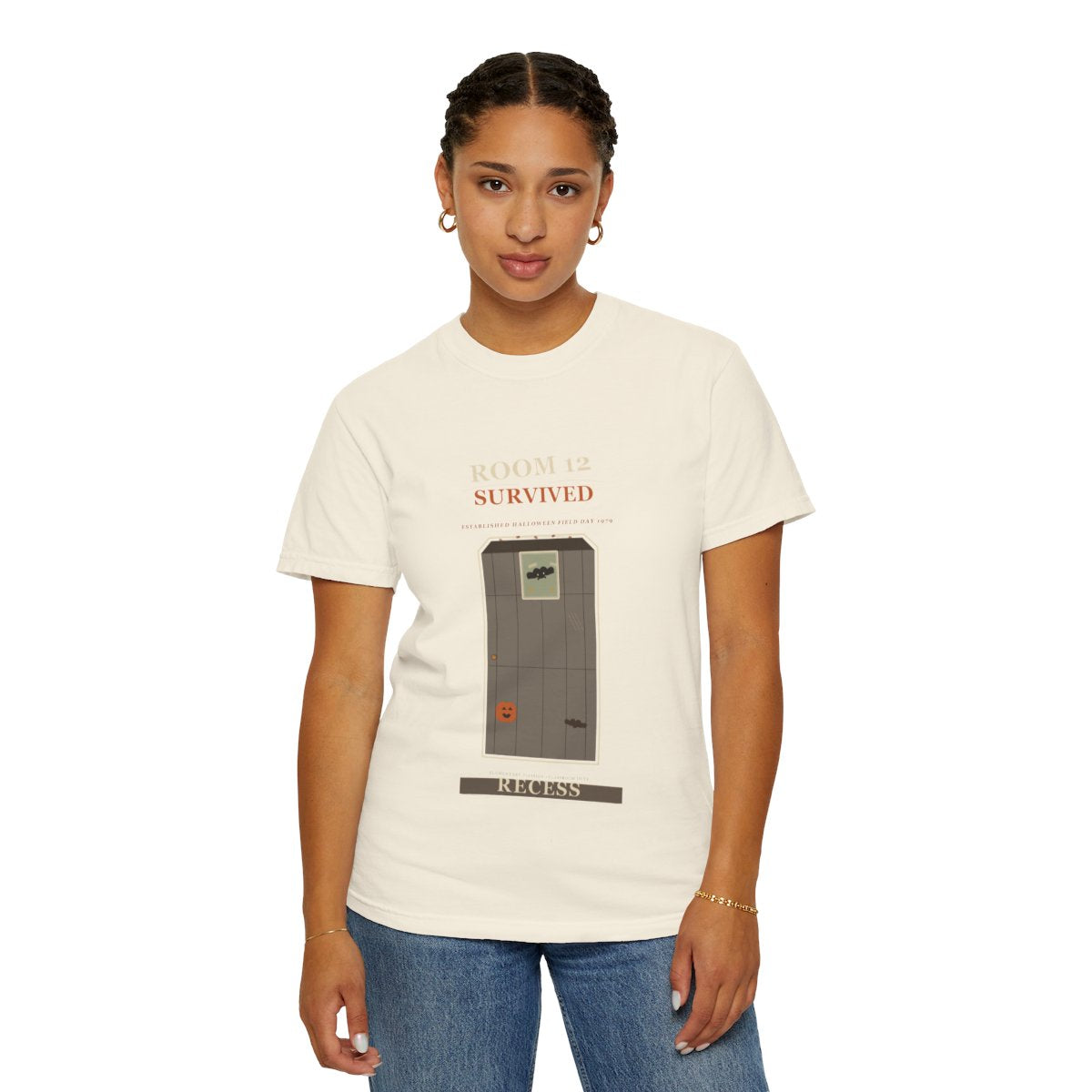 Room 12 Survived Recess Tee - Ivory