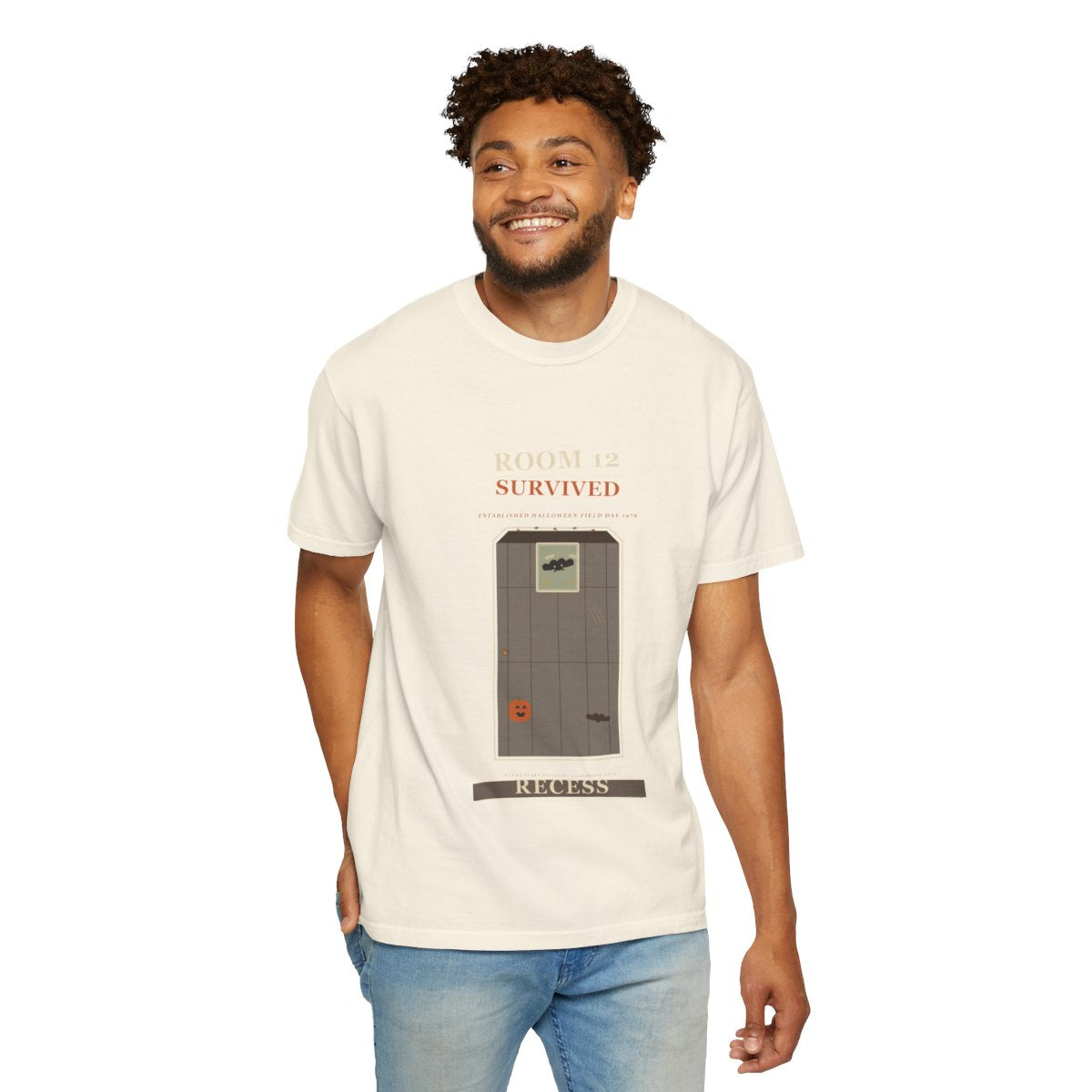 Room 12 Survived Recess Tee - Ivory
