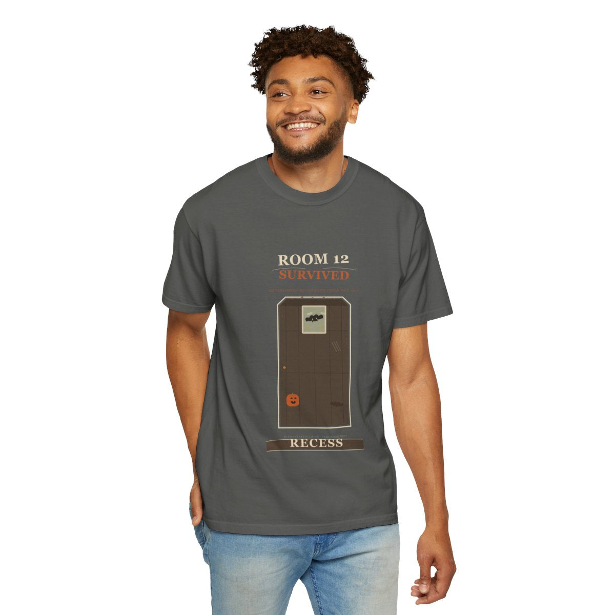Room 12 Survived Recess Tee - Pepper