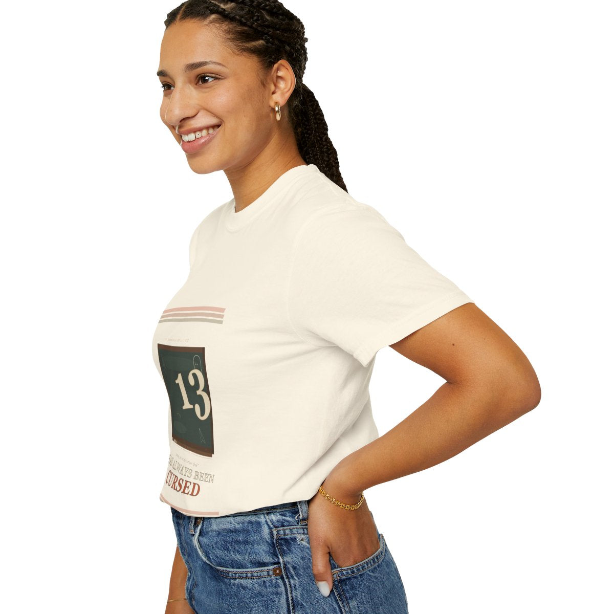 Room 13 Has Always Been Cursed Tee - Ivory