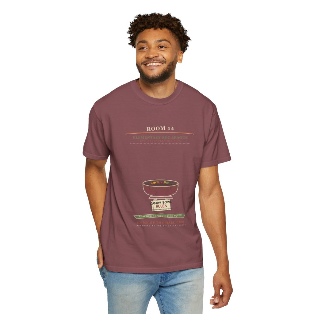 Room 14 Candy Bowl Rules Tee - Brick