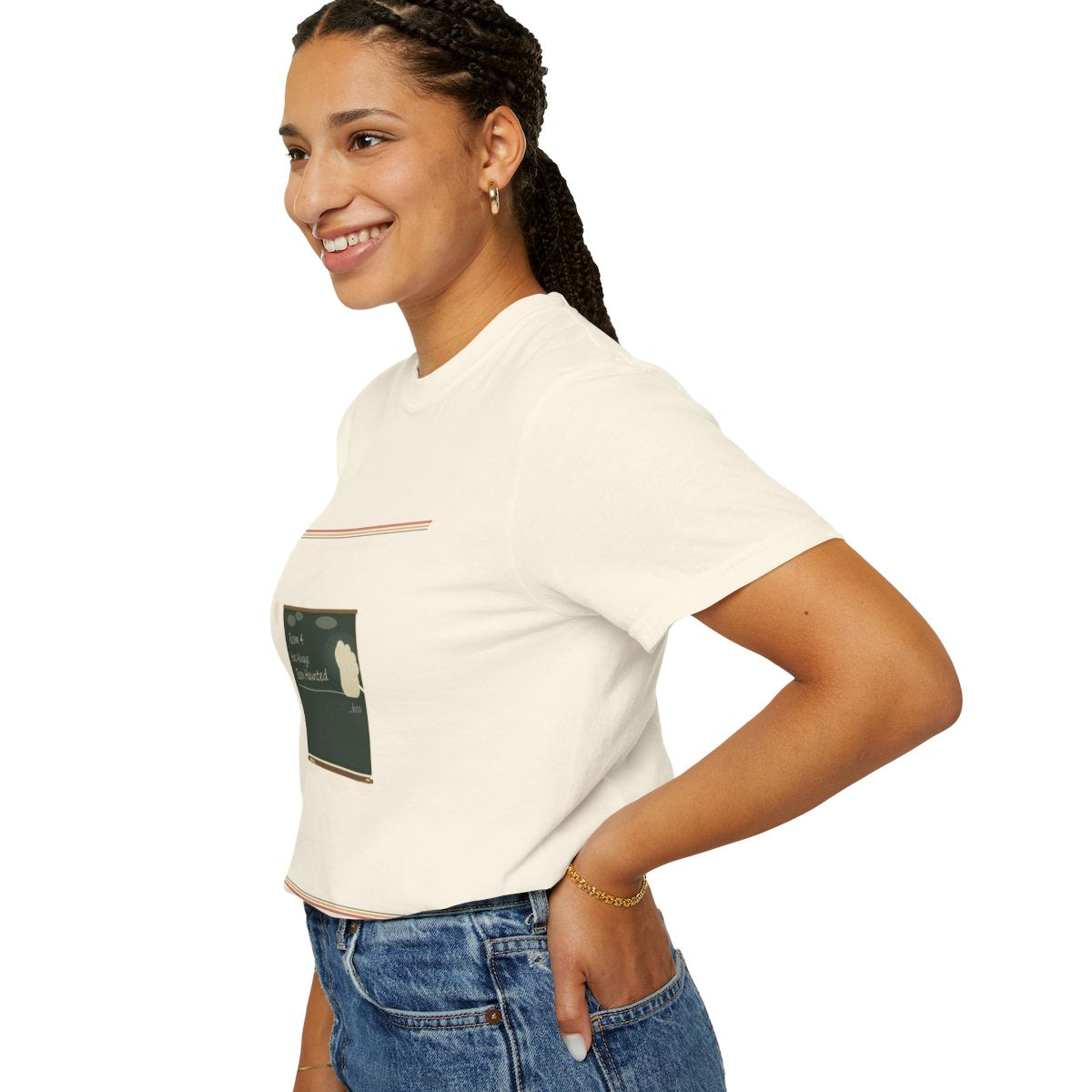 Room 4 Has Always Been Haunted Tee - Ivory
