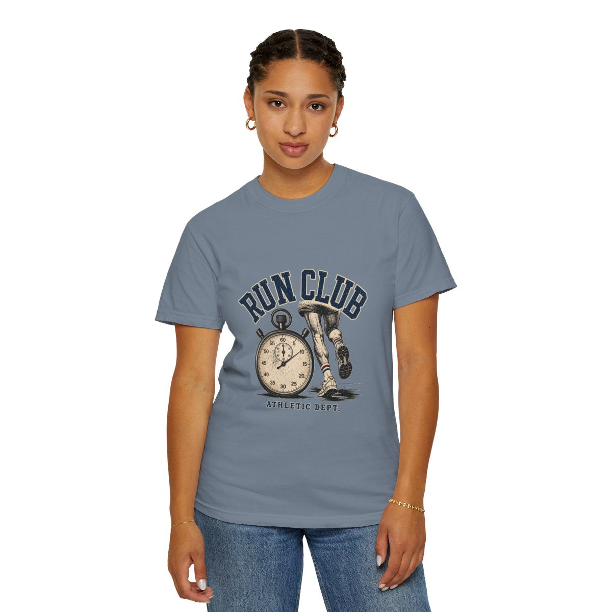 Run Club Athletic Dept. Tee | Vintage Running Shirt | Runner Gift Tee