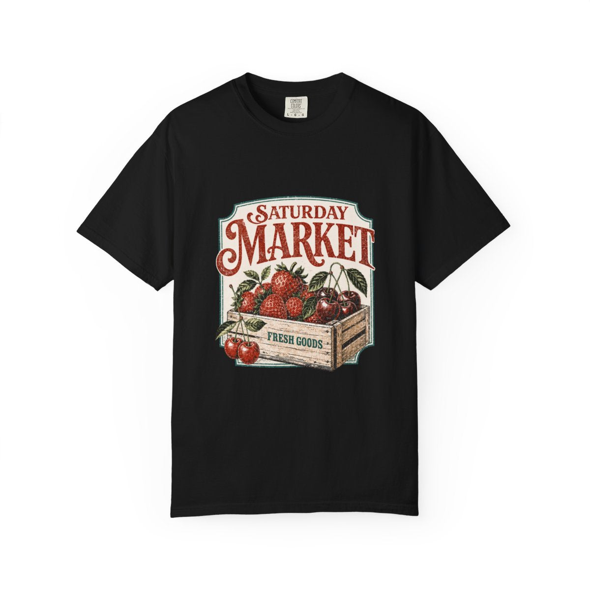 Saturday Market Tee in Black