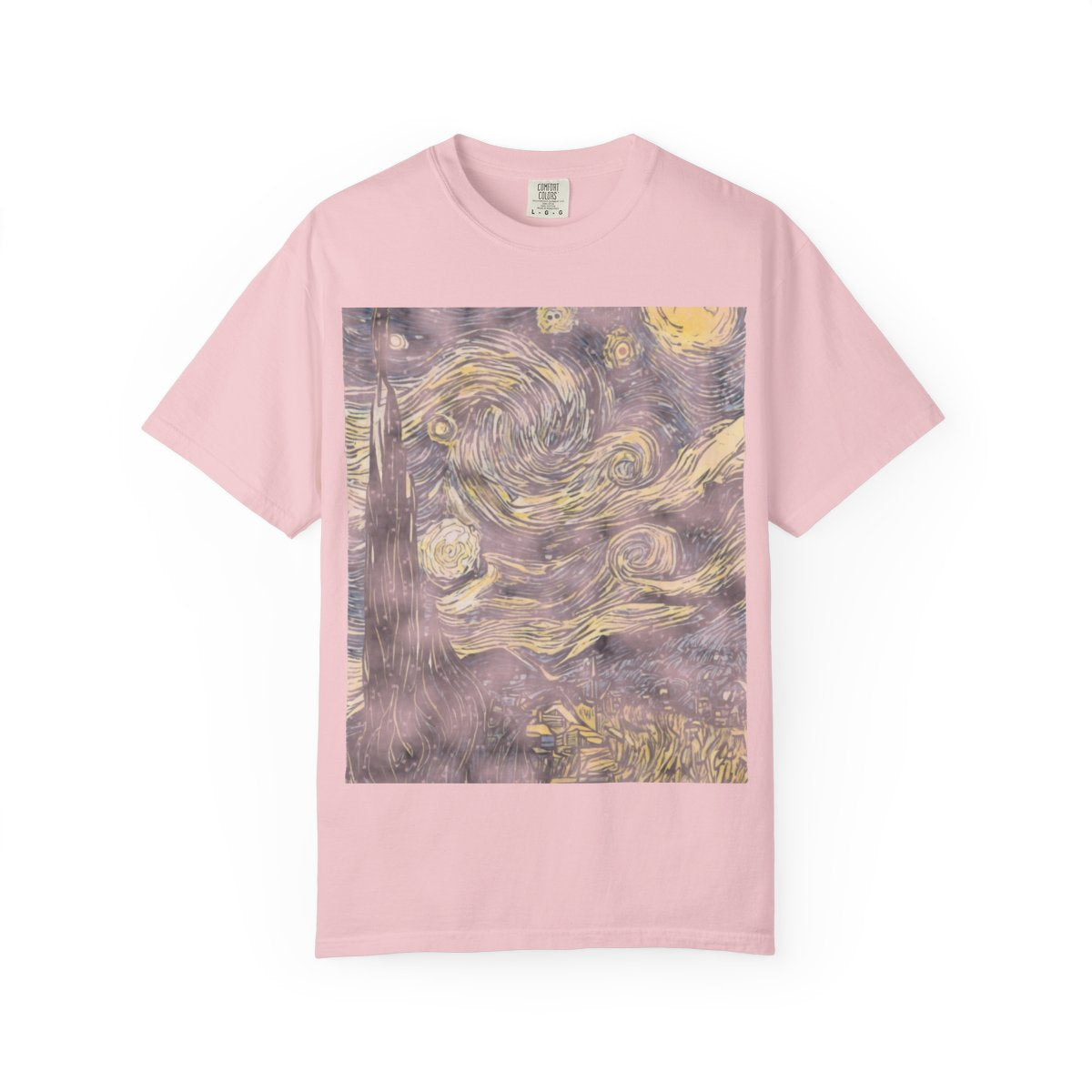 Starry Night, 1889 Tee - Blossom