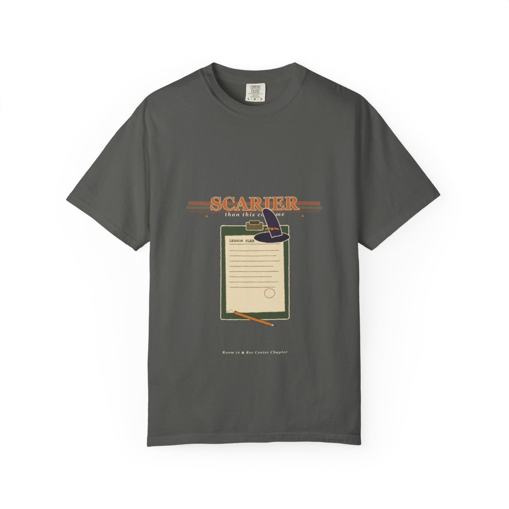 Sub Plans Are Scarier Than This Costume Tee flat front in Pepper