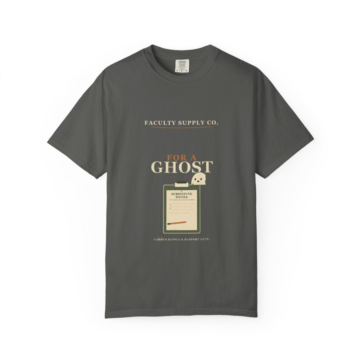 Sub Plans For A Ghost Tee flat front in Pepper