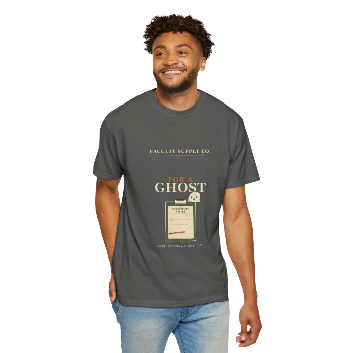 Sub Plans For A Ghost Tee - Pepper