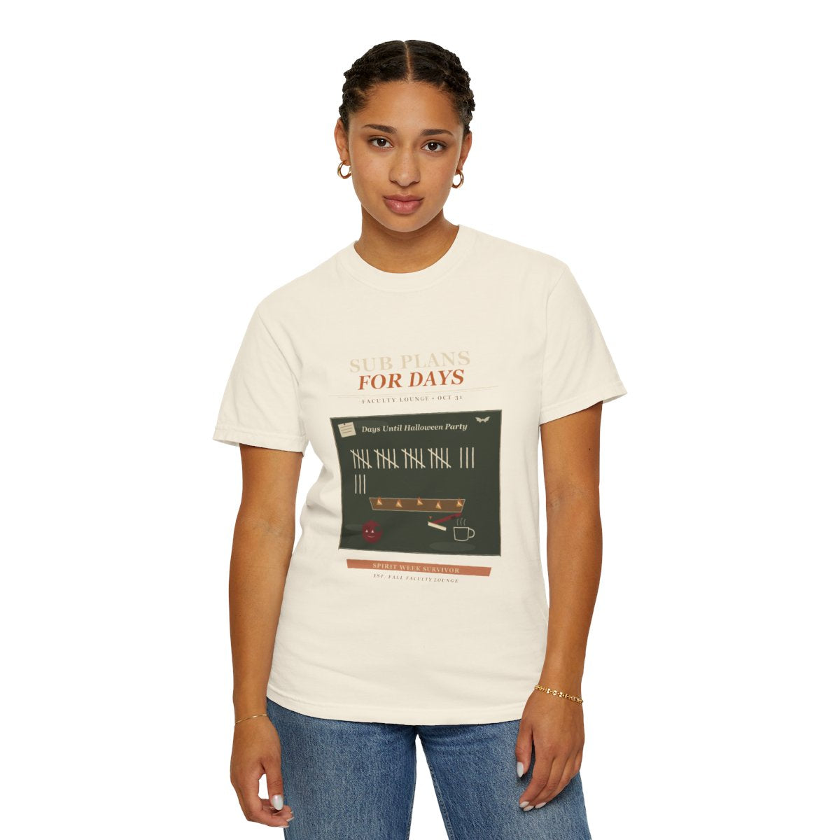 Sub Plans For Days Tee - Ivory