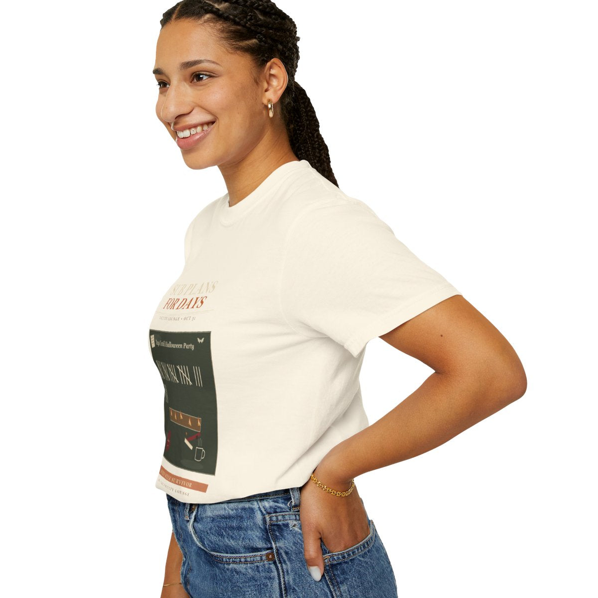 Sub Plans For Days Tee - Ivory