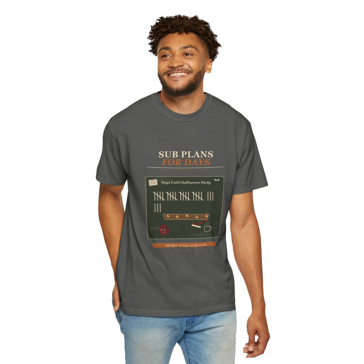 Sub Plans For Days Tee - Pepper