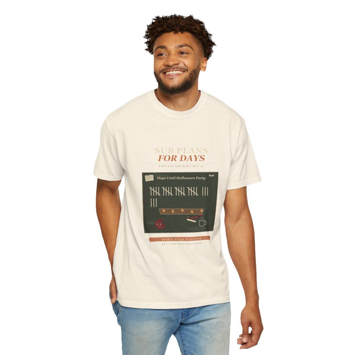 Sub Plans For Days Tee - Ivory