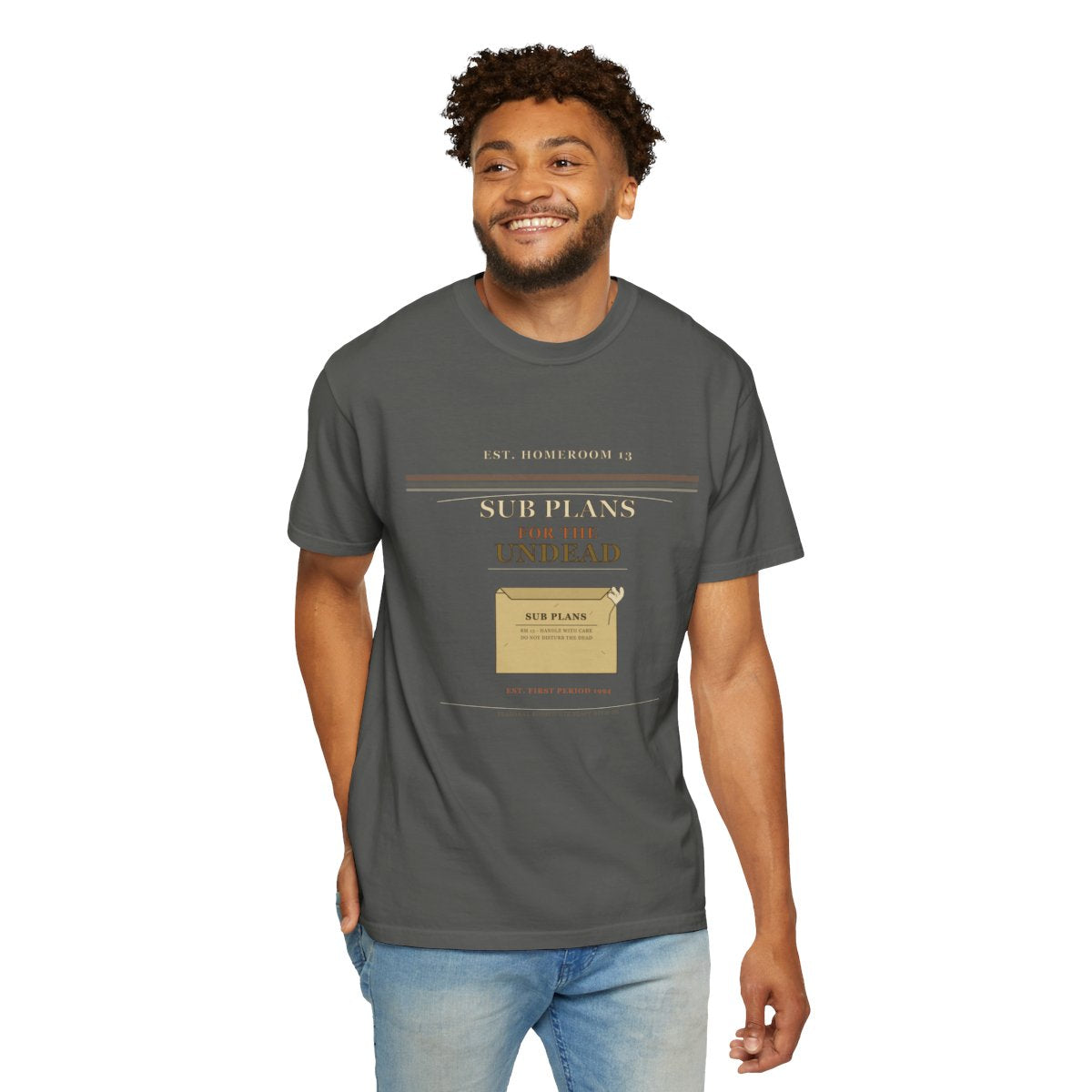 Sub Plans For The Undead Tee - Pepper
