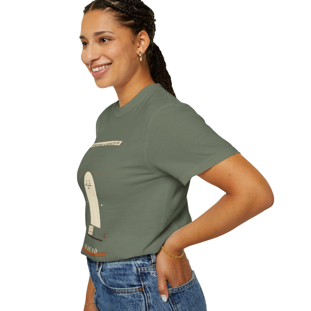 Sub Plans Ready, I'm Dead Tee - Moss