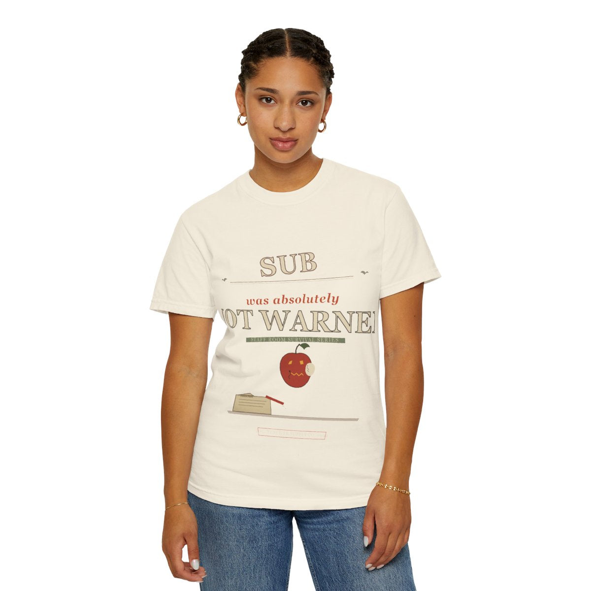 Sub Was Not Warned Tee - Ivory