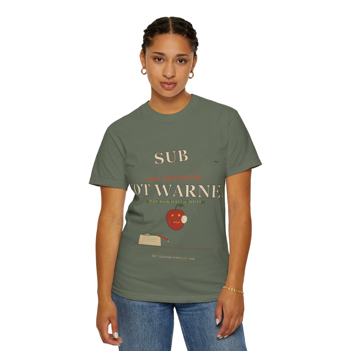 Sub Was Not Warned Tee - Moss