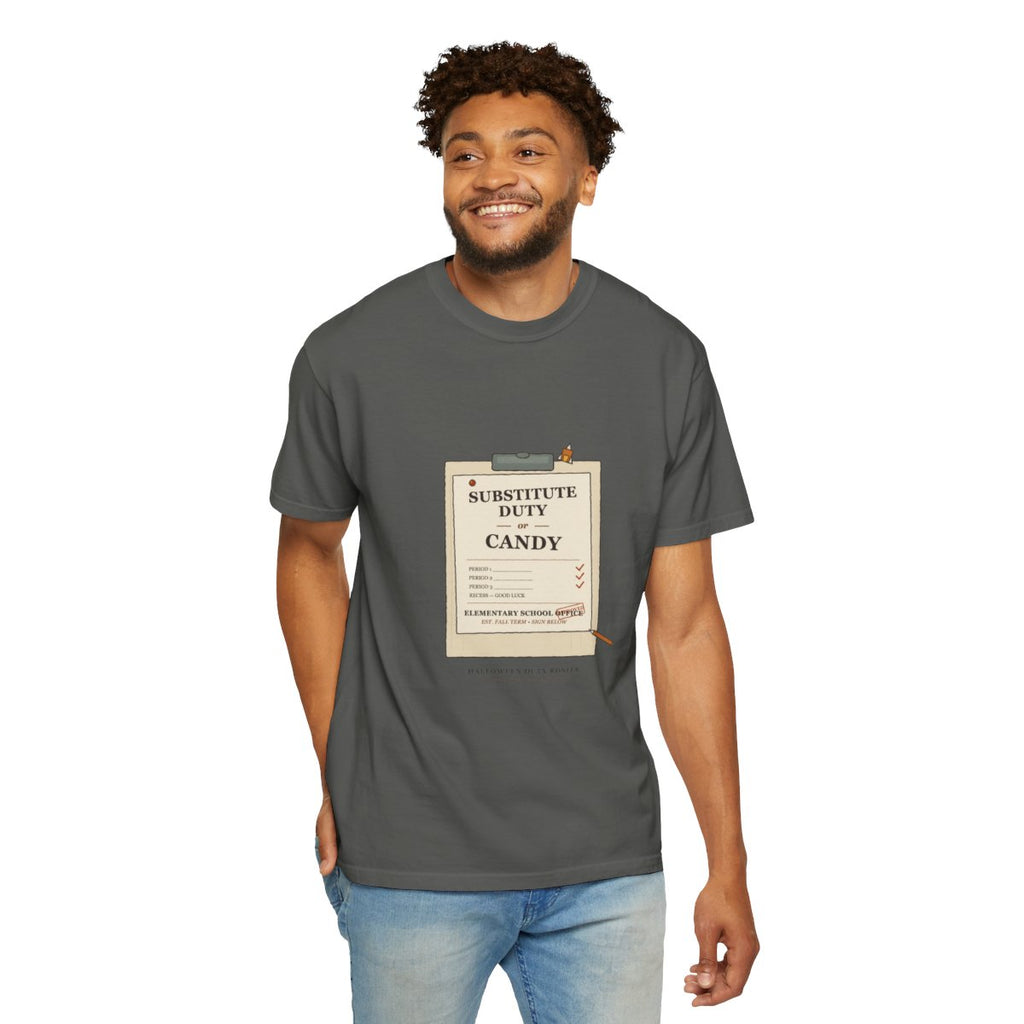Substitute Duty Or Candy Tee - Pepper