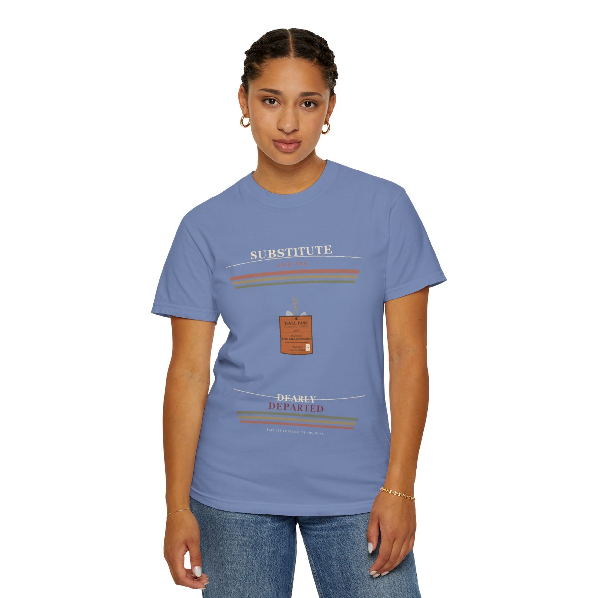 Substitute For The Dearly Departed Tee - Washed Denim