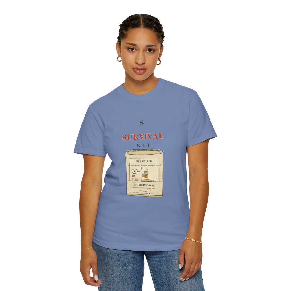 Substitute Survival Kit Tee - Washed Denim