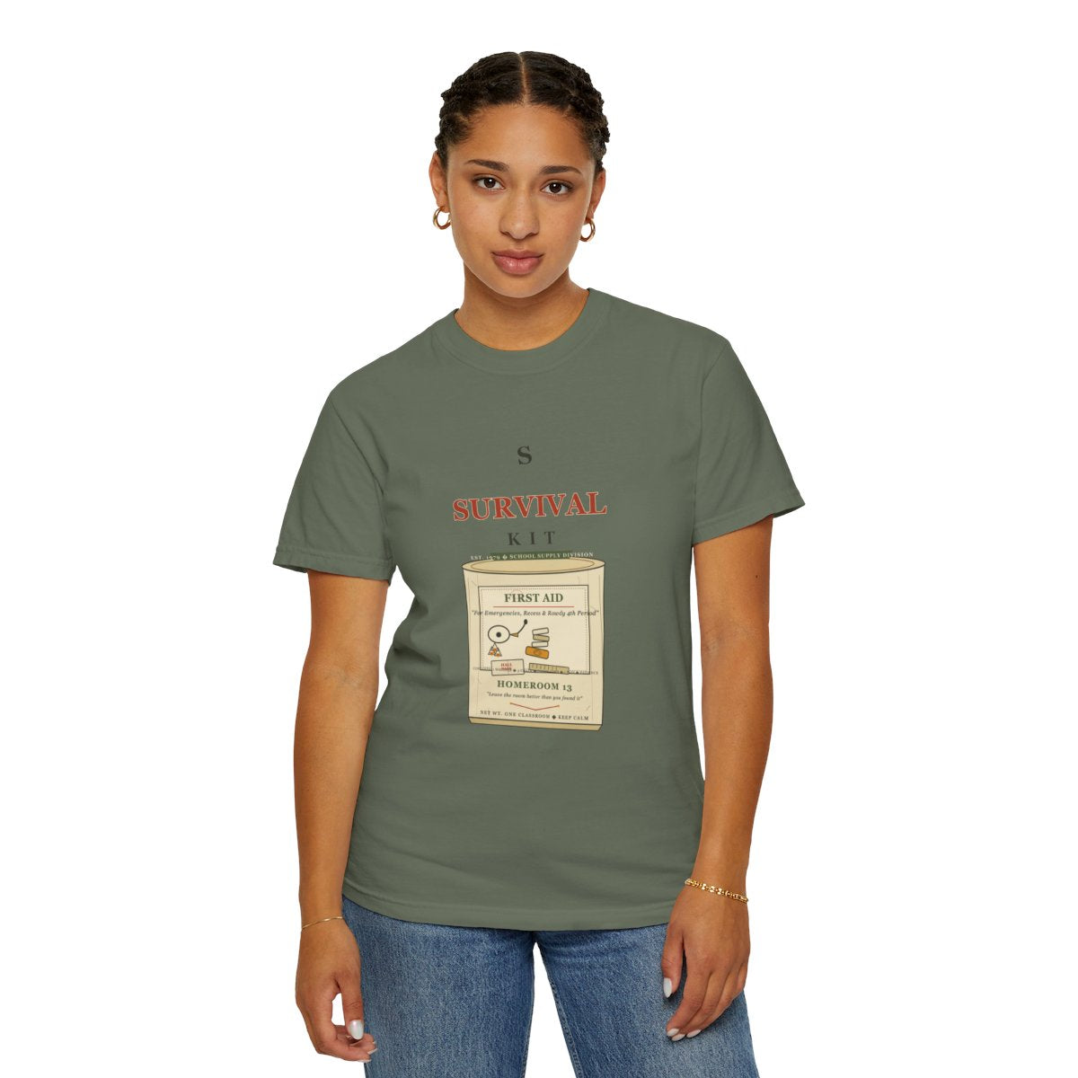 Substitute Survival Kit Tee - Moss