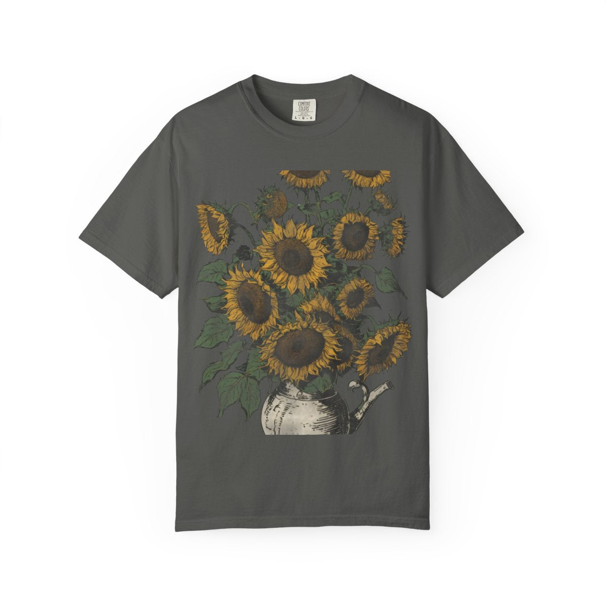 Sunflowers, Arles Tee - Pepper