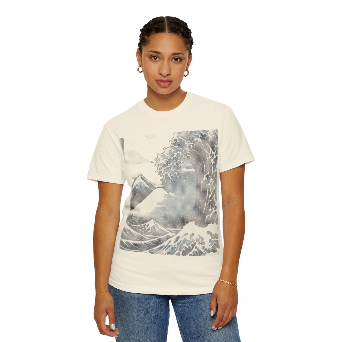 The Great Wave Tee - Ivory