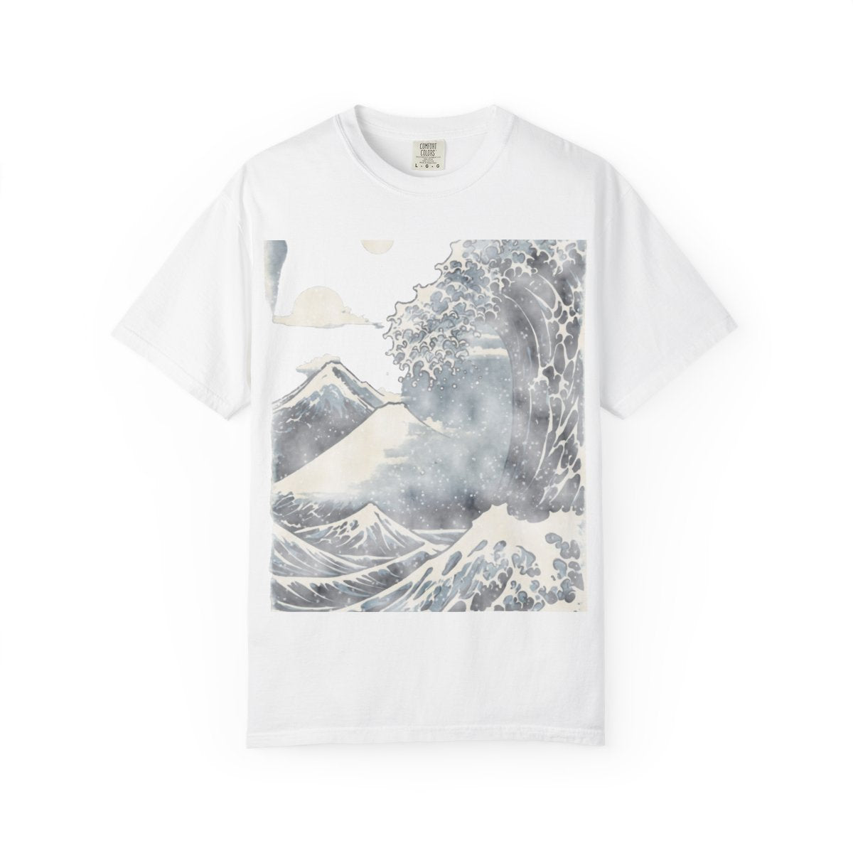The Great Wave Tee - White