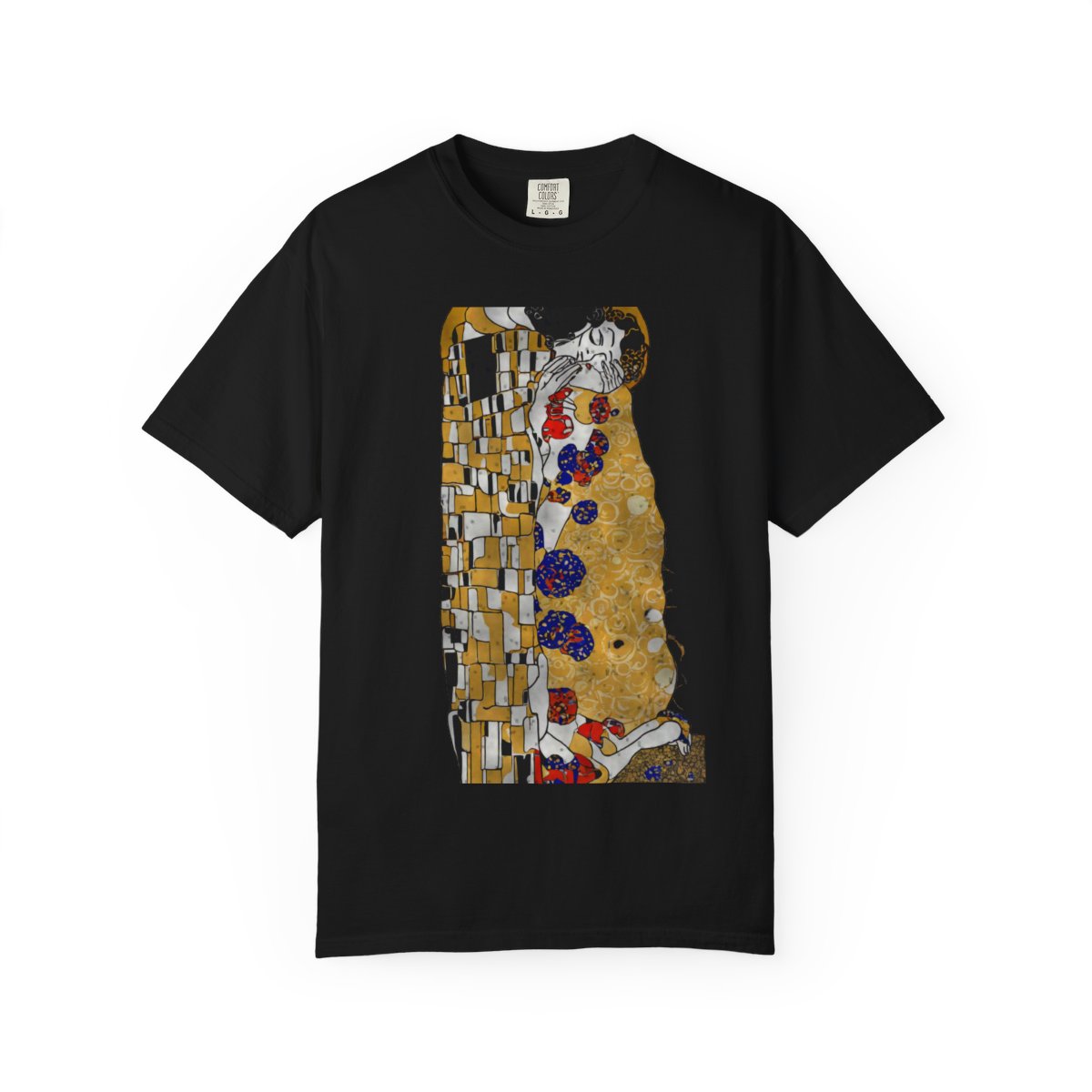 The Kiss, 1908 Tee - Black