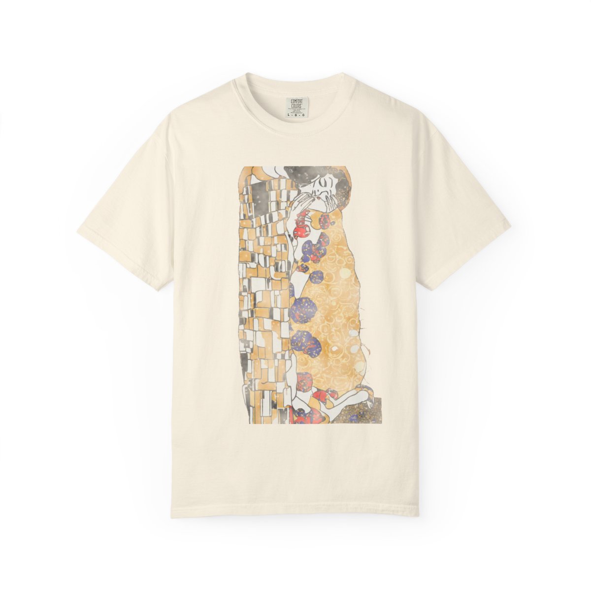 The Kiss, 1908 Tee - Ivory