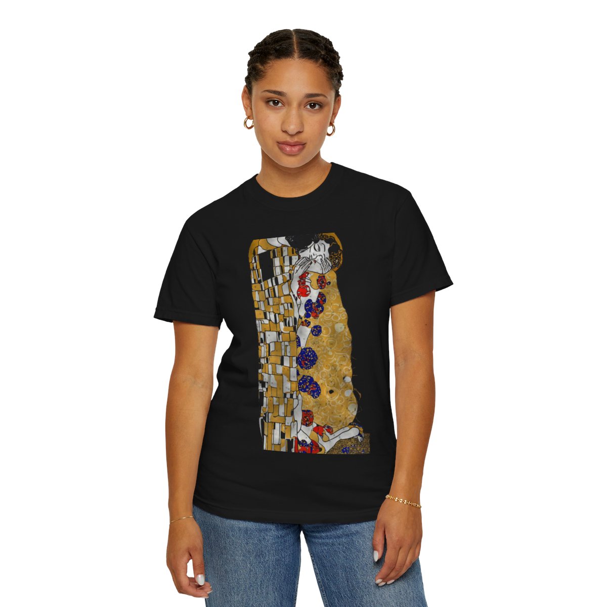 The Kiss, 1908 Tee - Black