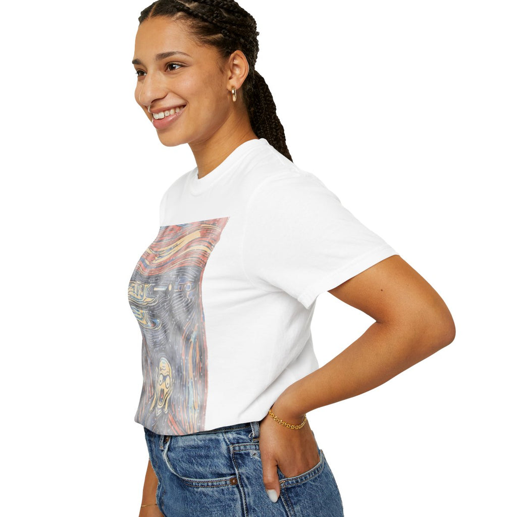 The Scream, 1893 Tee - White