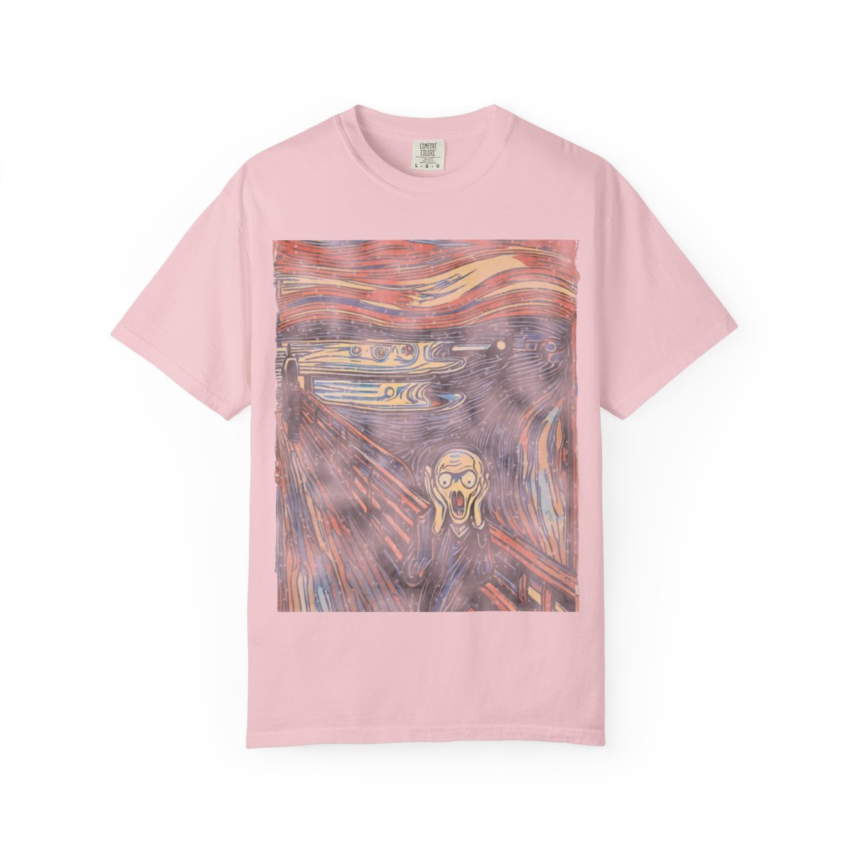 The Scream, 1893 Tee - Blossom