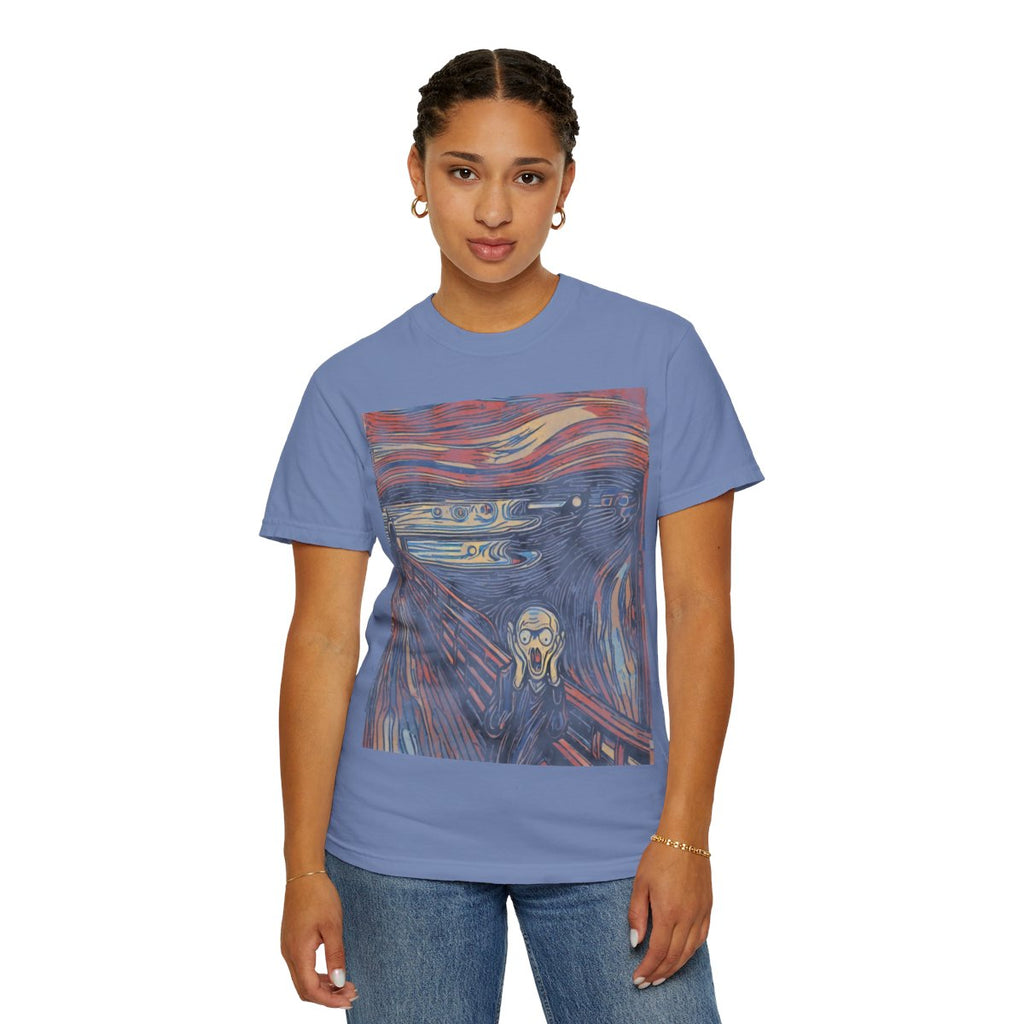 The Scream, 1893 Tee - Washed Denim